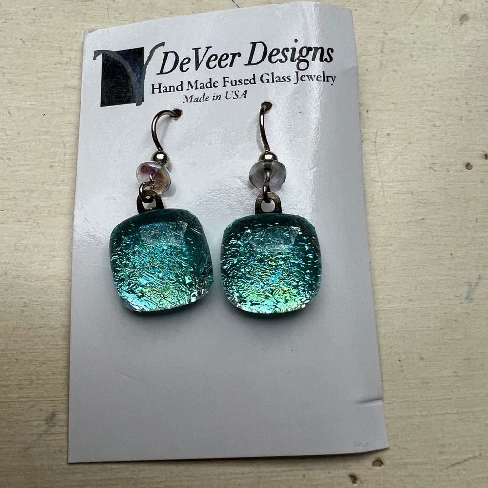 DeVeer Designs Glass Earrings